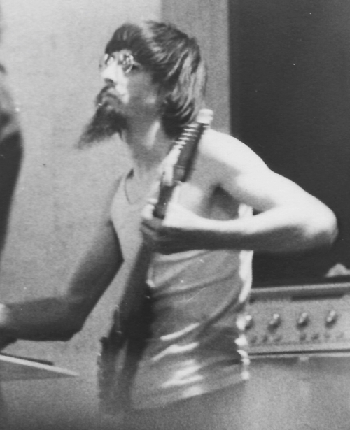 with Camizole Ecole Normale Superieure de Saint Cloud. February 1977.