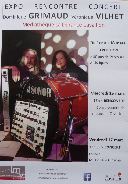 Dominique Grimaud et Véronique Vilhet, quatre décennies de parcours artistiques