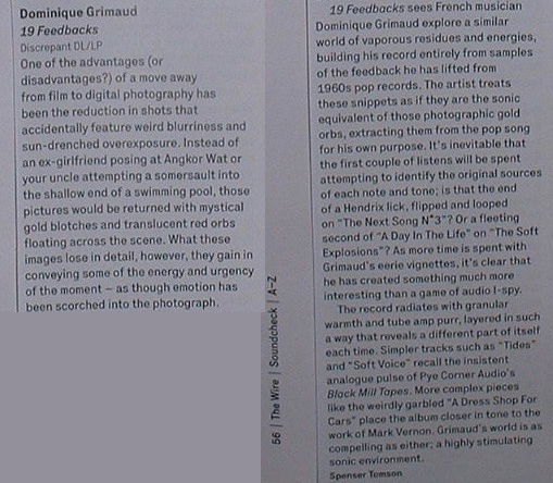 The Wire - 19 Feedbacks The Wire - 19 Feedbacks